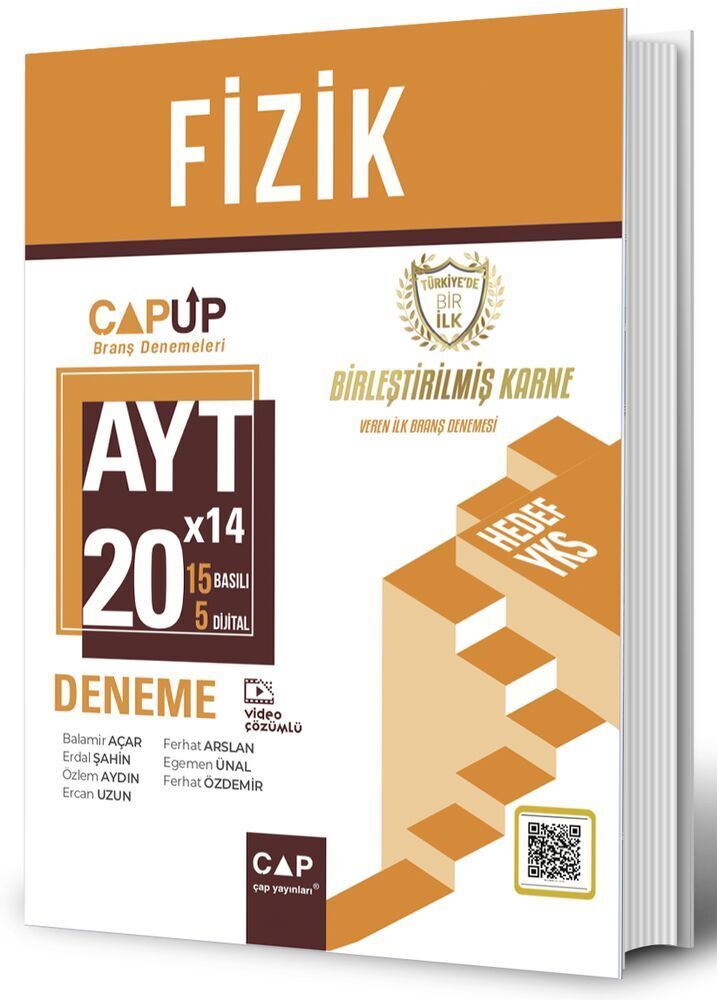 Çap Yayınları AYT Fizik 20 X 14 Up Deneme