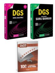 Anla Kazan + Pegem 2026 DGS Konu + Soru + Paragraf Deneme 3 lü Set