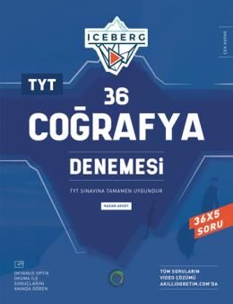 Okyanus Yayınları TYT Coğrafya Iceberg 36 Deneme