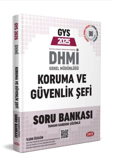Data 2025 GYS DHMİ Genel Müdürlüğü Koruma ve Güvenlik Şefi Soru Bankası Data Yayınları