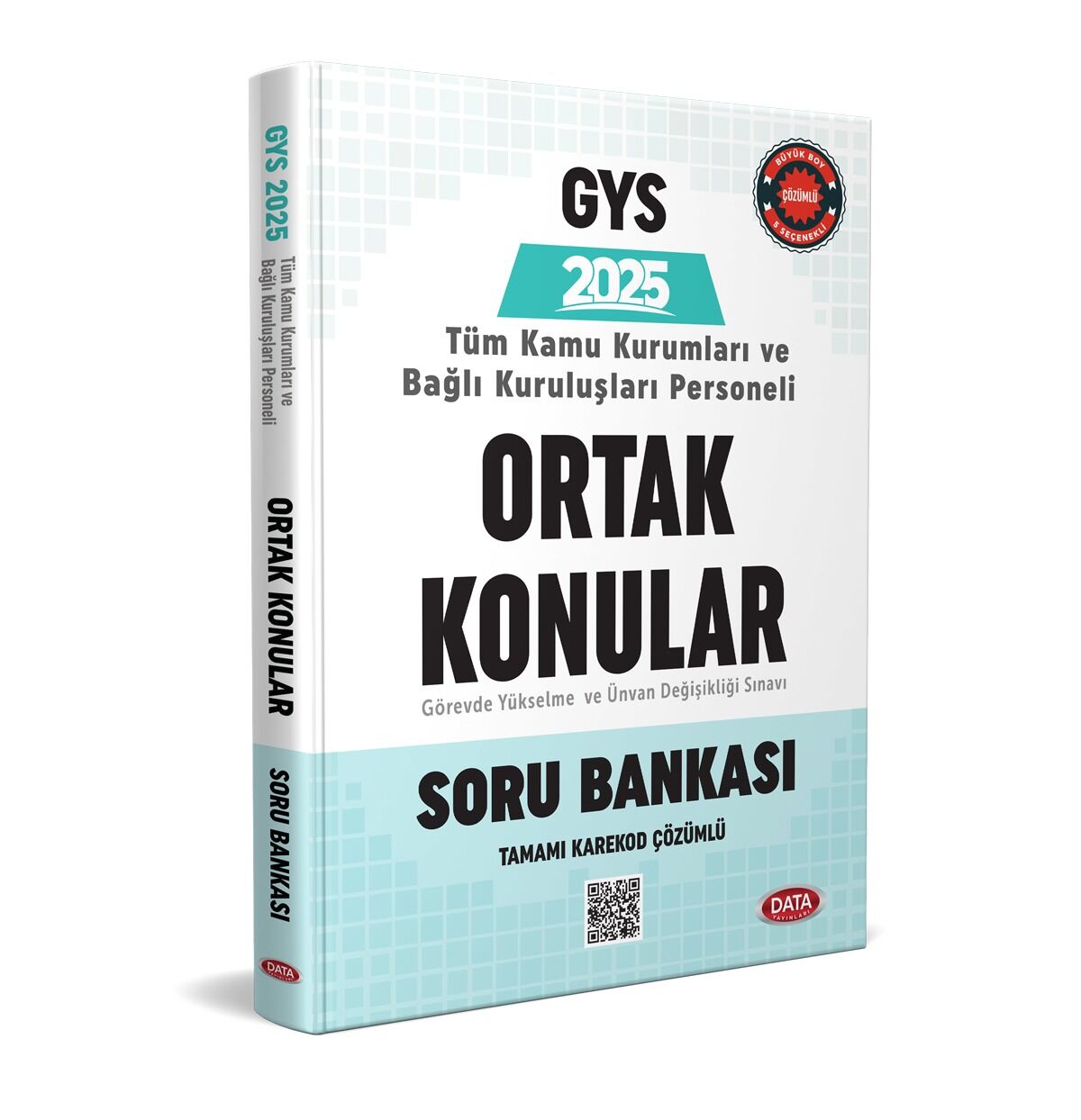 Data Yayınları 2025 GYS Tüm Kamu Kurumları için Ortak Konular Soru Bankası