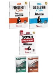 Hoca Kafası + Anla Kazan 2026 KPSS TYT ALES DGS Paragrafı + Dil Bilgisi Kafala Soyut Soru + Deneme 5 li Set