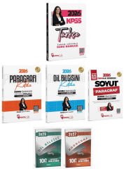 Hoca Kafası + Anla Kazan 2026 KPSS Türkçe + Paragraf + Dil Bilgisi Soru + Deneme 6 lı Set