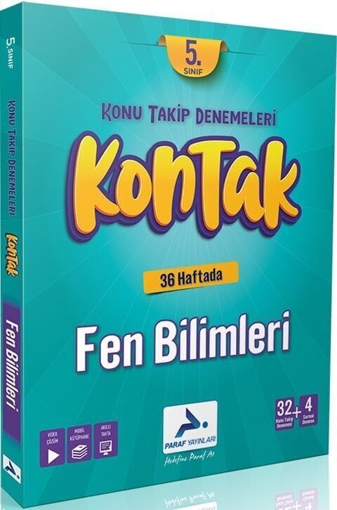 Paraf Yayınları 5. Sınıf Fen Bilimleri Kontak Denemeleri