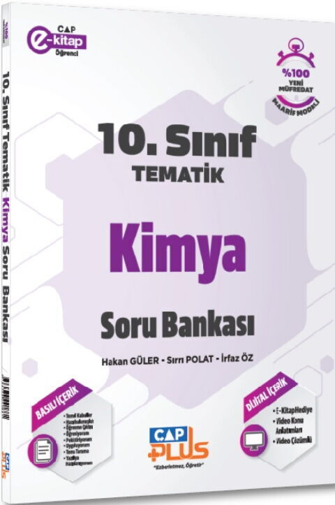 Çap Yayınları 10. Sınıf Kimya Tematik Soru Bankası
