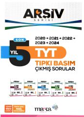 Marka Yayınları TYT Son 5 Yıl ARŞİV Serisi Tıpkı Basım Fasikül Fasikül Çıkmış Sorular