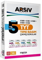 Marka Yayınları TYT Son 5 Yıl ARŞİV Serisi Tıpkı Basım Fasikül Fasikül Çıkmış Sorular