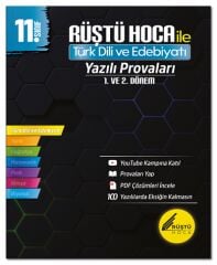 Rüştü Hoca 11. Sınıf Türk Dili ve Edebiyatı Yazılı Provaları 1. ve 2. Dönem - Rüştü Bayındır Rüştü Hoca