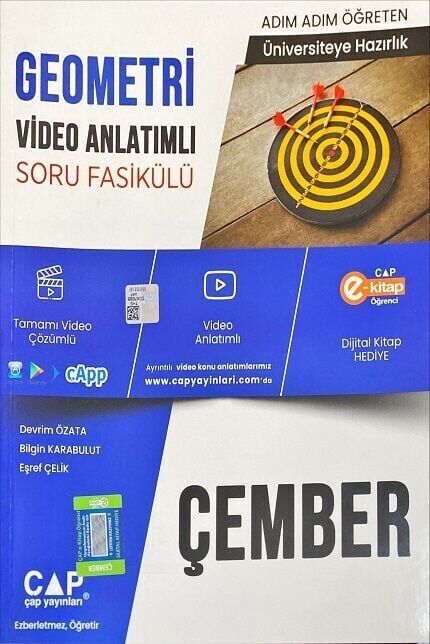 Çap Yayınları Üniversiteye Hazırlık Geometri Çember
