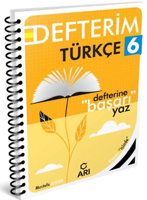 Arı Yayıncılık 6. Sınıf Türkçemino Akıllı Türkçe Defteri