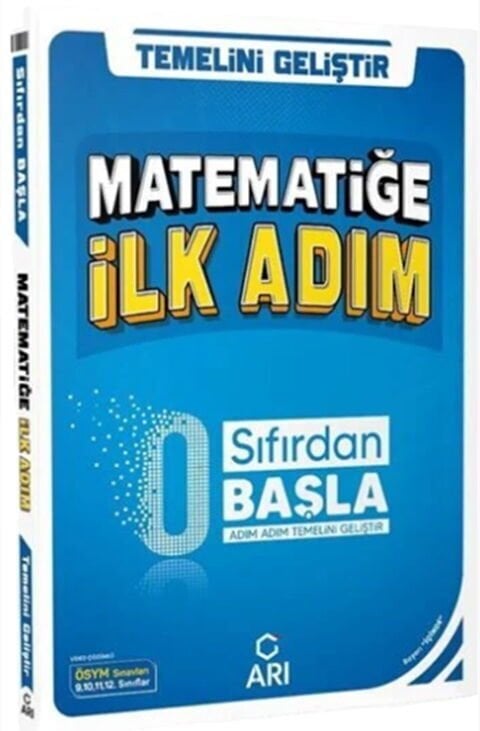 Arı Yayınları 0 Sıfırdan Başla Matematik Matematiğe İlk Adım