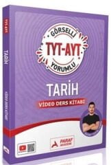 Paraf Yayınları TYT AYT Görselli Yorumlu Tarih Video Ders Kitabı