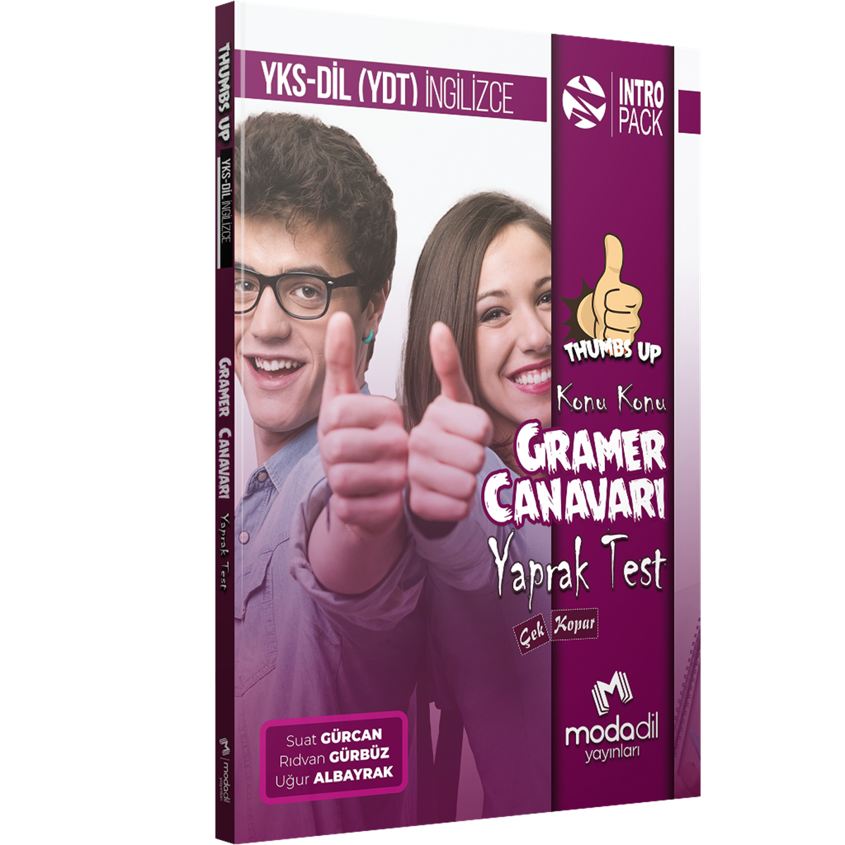 Modadil YKS DİL İngilizce İntropack Gramer Canavarı Yaprak Test Modadil Yayınları