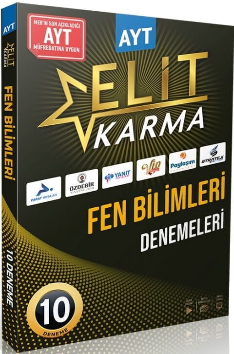 Paraf Yayınları AYT Fen Bilimleri Elit Karma 10 Deneme