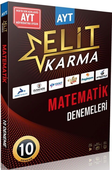 Paraf Yayınları AYT Matematik Elit Karma 10 Deneme