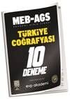  MEB-AGS Türkiye Coğrafyası 10 Deneme EVP Akademi Çözümleri | TEST 8