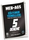 2025 - MEB-AGS Eğitimin Temelleri 5 Deneme Çözümlü EVP Akademi | ÇÖZÜMLERİ