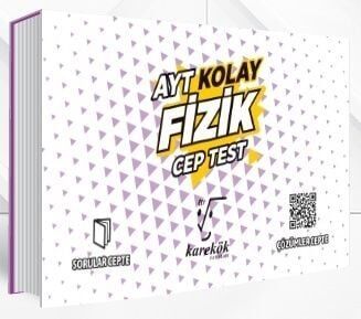 Karekök Yayınları AYT Fizik Kolay Cep Test