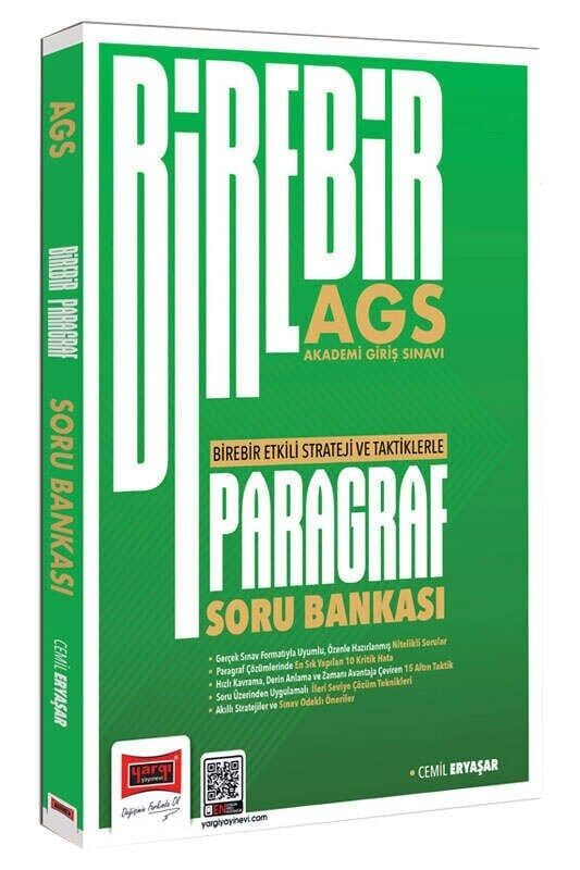 Yargı Yayınları 2026 MEB AGS Birebir Serisi Paragraf Soru Bankası