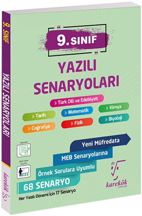Karekök Yayınları 9. Sınıf Yazılı Senaryoları