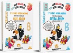 Sinan Kuzucu 2026 8. Sınıf LGS Sözel Sayısal İkinci Doz Genel 12 li Değerlendirme Seti Sinan Kuzucu Yayınları