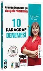 Yargı Yayınları 2026 Tüm Adaylar İçin Türkçenin Yönderinden Tamamı Çözümlü Paragraf 10 Deneme