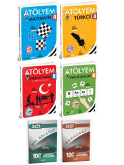 Anla Kazan + Arı 2027 8. Sınıf Atölyem Türkçe Matematik Fen Bilimleri İnkılap Tarihi + Deneme 6lı