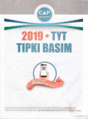 Çap Yayınları 2019 TYT Tıpkı Basım