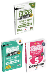 Dizgi Kitap 2026 MEB EKYS Müdür ve Yardımcılığı Konu Anlatımı + Soru Bankası + 5 Deneme 3 lü Set - Fatih Sesli Dizgi Kitap