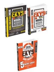 Dizgi Kitap 2026 MEB EKYS Müdür ve Yardımcılığı Konu Anlatımı + Soru Bankası + 5 Deneme 3 lü Set - Fatih Sesli Dizgi Kitap