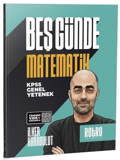 Retro 2026 KPSS Matematik 5 Beş Günde Kamp Kitabı - İlker Karabulut Retro Yayıncılık