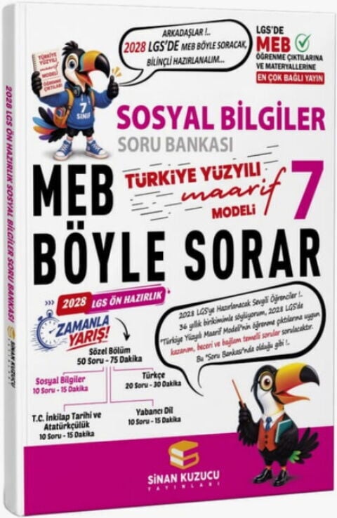 2027 Sinan Kuzucu 7. Sınıf Sosyal Bilgiler Soru Bankası