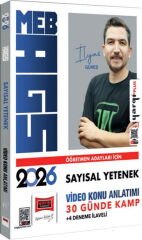 Yargı Yayınları 2026 MEB AGS Öğretmen Adayları İçin Sayısal Yetenek 30 Günde Kamp Kitabı