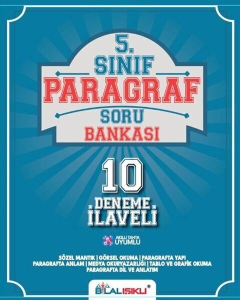 Bilal Işıklı 5. Sınıf Paragraf Işıklı Soru Bankası Bilal Işıklı Yayınları