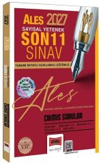 Yargı 2027 ALES VIP Sayısal Yetenek Çıkmış Sorular Son 11 Sınav Çözümlü Yargı Yayınları
