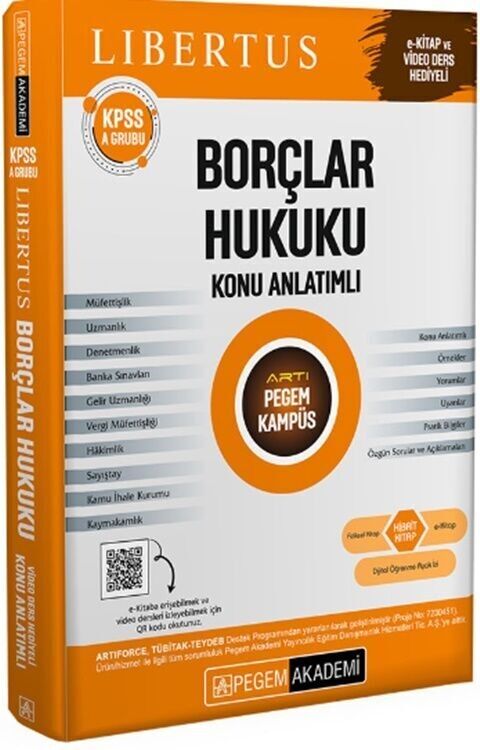 Pegem 2026 KPSS A Grubu Libertus Borçlar Hukuku Konu Anlatımı Pegem Akademi Yayınları