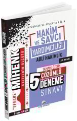 Dizgi Kitap MİHENK Adli Hakimlik ve Savcı Yardımcılığı 5 Deneme Çözümlü 22. Baskı Dizgi Kitap