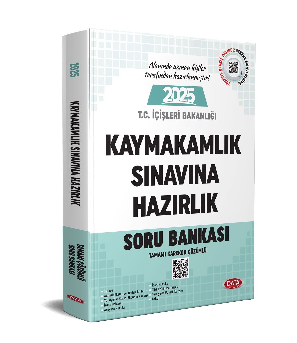 Data Yayınları 2025 Kaymakamlık Sınavına Hazırlık Soru Bankası
