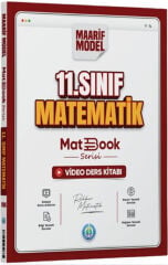 2027 Rehber Matematik 11. Sınıf Matematik Matbook Serisi Maarif Model Video Ders Kitabı
