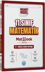 2027 Rehber Matematik 11. Sınıf Matematik Matbook Serisi Maarif Model Video Ders Kitabı