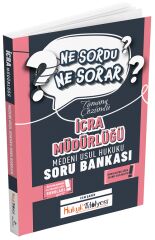 Dizgi Kitap Hukuk Atölyesi İcra Müdürlüğü Medeni Usul Hukuku Ne Sordu Ne Sorar Soru Bankası Çözümlü - Cem Şahin Dizgi Kitap