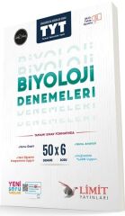 Limit Yayınları TYT Biyoloji 50x6 Denemeleri