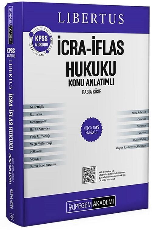 Pegem 2026 KPSS A Grubu Libertus İcra İflas Hukuku Konu Anlatımı Pegem Akademi Yayınları
