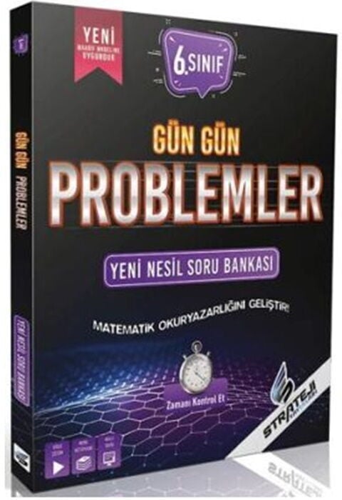 Strateji Yayınları 6. Sınıf Gün Gün Problemler Soru Bankası