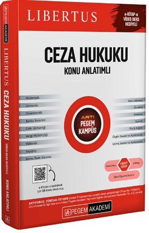 Pegem 2026 KPSS A Grubu Libertus Ceza Hukuku Konu Anlatımı Pegem Akademi Yayınları