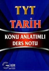 Gür Yayınları TYT Tarih Konu Anlatımlı Ders Notu