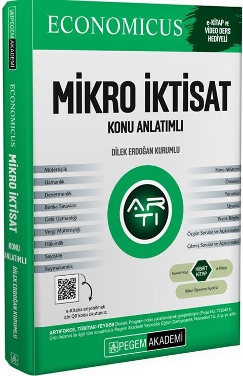 Pegem 2026 KPSS A Grubu Economicus Mikro İktisat Konu Anlatımı Pegem Akademi Yayınları
