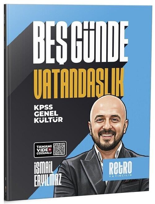 Retro 2026 KPSS Vatandaşlık 5 Beş Günde Kamp Kitabı - İsmail Eryılmaz Retro Yayıncılık