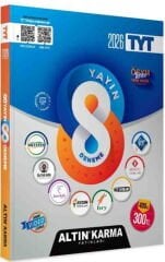 Altın Karma 2026 YKS TYT 8 Yayın 8 Deneme Çözümlü Altın Karma Yayınları