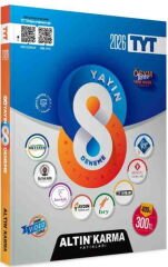 Altın Karma 2026 YKS TYT 8 Yayın 8 Deneme Çözümlü Altın Karma Yayınları